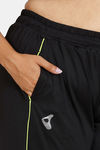 Zelocity True Curv Mid Rise Track Pants - Jet Black — thumbnail 6